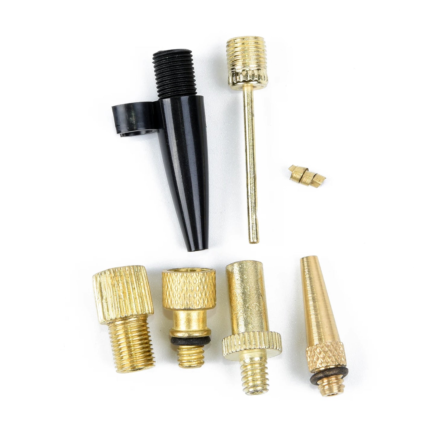 6-Pack Nippelset - Nipplar till Cykel och Pump