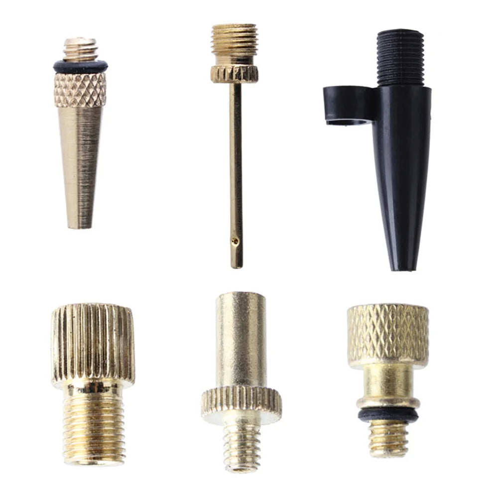 6-Pack Nippelset - Nipplar till Cykel och Pump