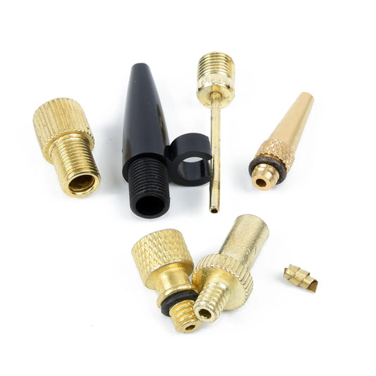6-Pack Nippelset - Nipplar till Cykel och Pump