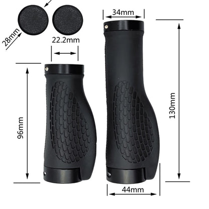 Ergonomic  Cykelhandtag, Gripshift,